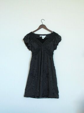 Vintage Max Studio Polka Dot Mini Dress